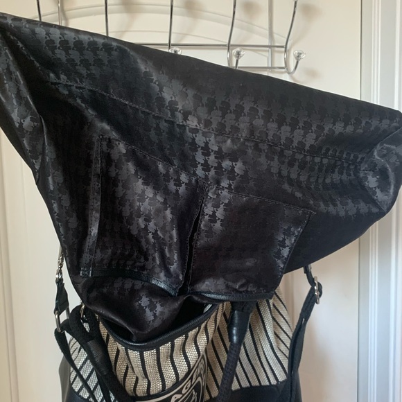 Karl Lagerfeld Large Striped Crossbody - Picture 6 of 16